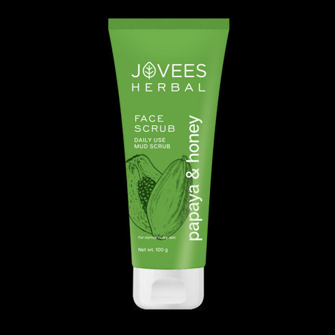 Jovees Herbal Papaya honey Face Scrub | With Honey Neem Extract