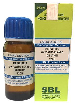 SBL Mercurius Oxydatus Flavus Dilution 12 CH