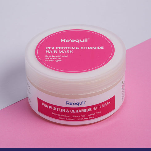 Re'equil Pea Protein and Ceramide Hair Mask for Dry Damaged Hair 200g