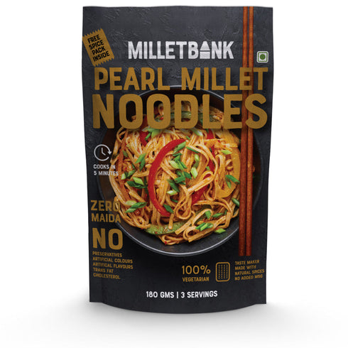 Millet bank Pearl Millet Noodles 180g