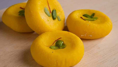 Kesariya Kesar Malai Peda