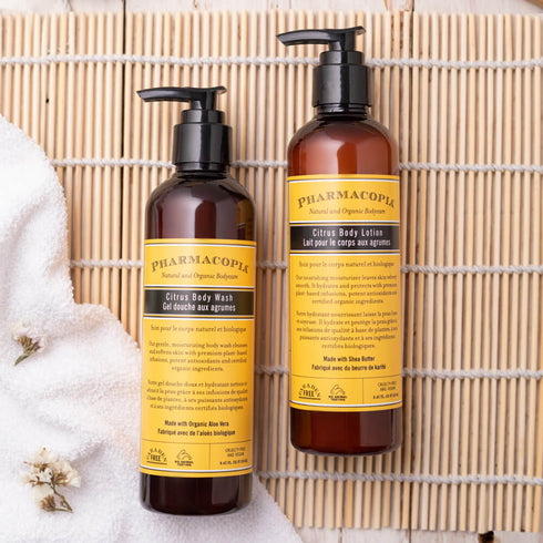 Kimirica Pharmacopia Citrus Shower Gel and Body Lotion Duo 250ml