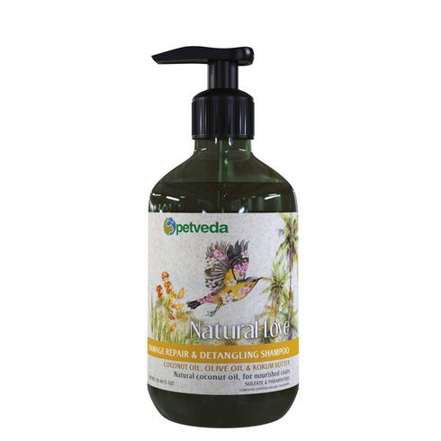 Petveda Natural Love Damage Repair Detangling Shampoo