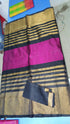 Uppada Silk Saree Pink And Gold