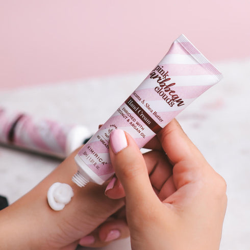Kimirica Pink Caribbean Clouds Hand Cream 30ml