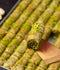 The Baklava Box Pista Roll Baklava
