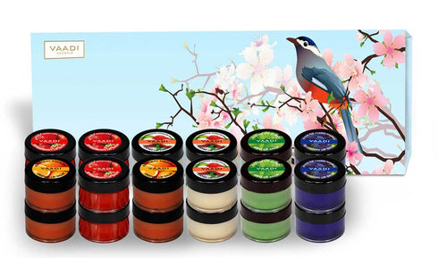 Vaadi Herbals 24 Premium Lip Balm Assorted Gift Box