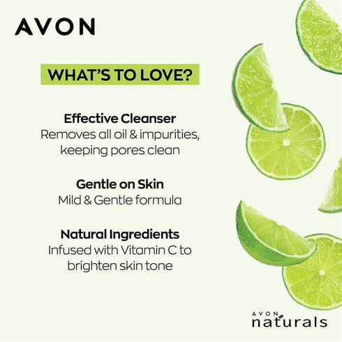 Avon Naturals Lime Cleanser 100g