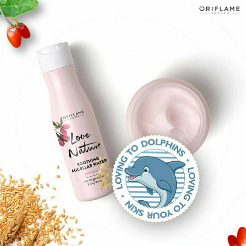 Oriflame Love Nature Soothing Micellar Water with Organic Oat & Goji Berry