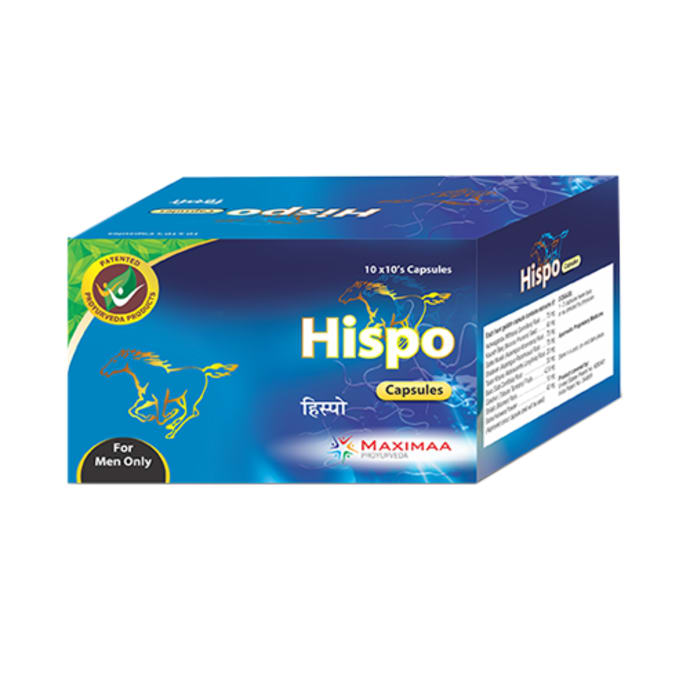 Proyurveda Hispo Sexual Capsule 100 Capsules Pushmycart