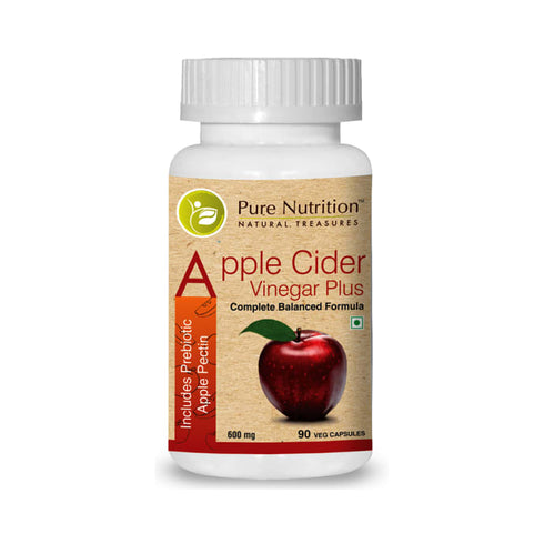 Pure Nutrition Apple Cider Vinegar Plus Capsule | 90 capsules