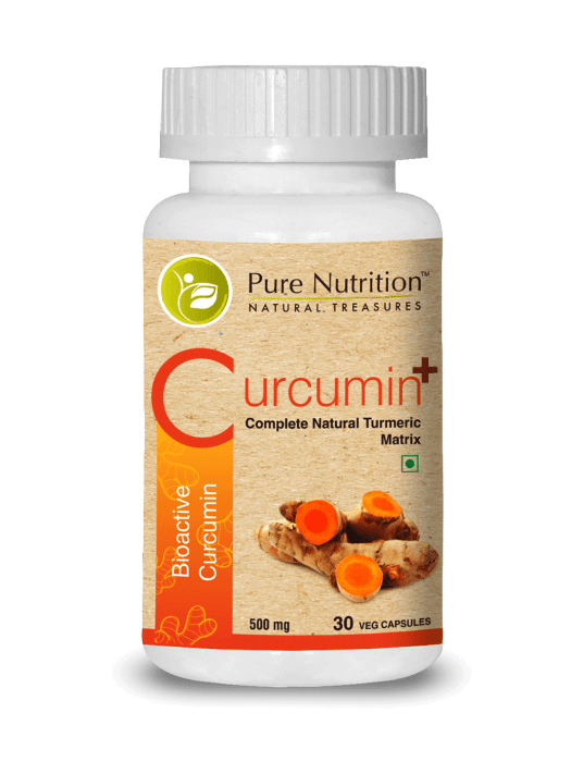 Buy online Pure Nutrition Curcumin Plus Capsule at lowest price PUSHMYCART