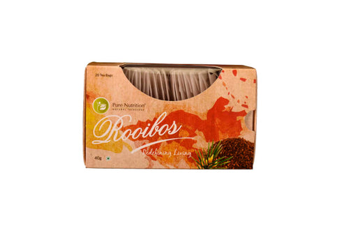 Pure Nutrition Rooibos Tea box of 20 tea bags