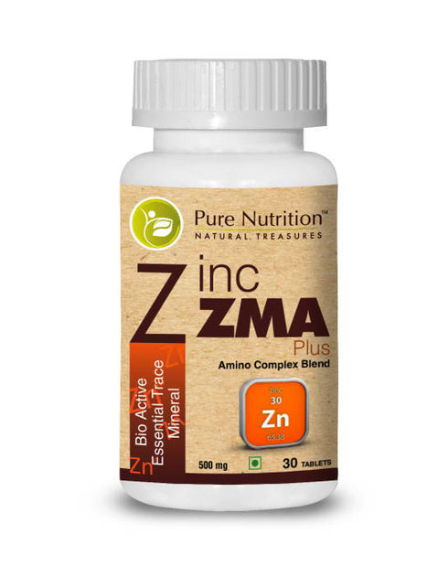 Pure Nutrition Zinc ZMA Plus Capsule | 30 capsules