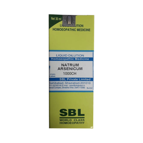 SBL Natrum Arsenicum Dilution 1000 CH