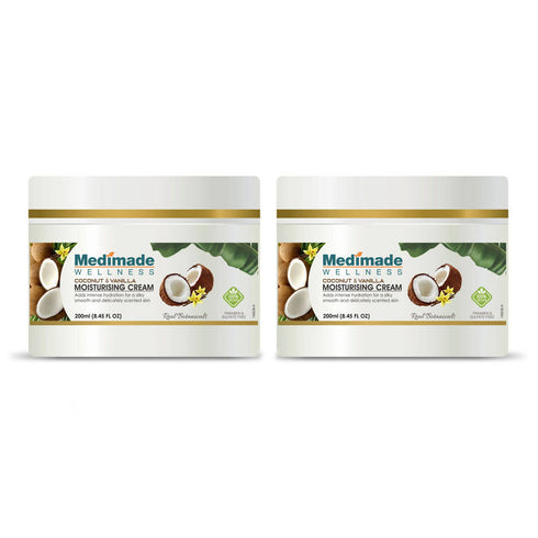 Medimade Wellness Coconut & Vanilla Moisturising Cream