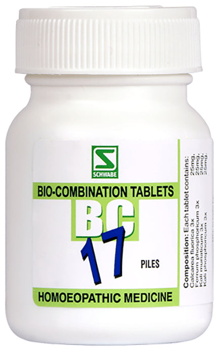 Dr Willmar Schwabe India Bio Combination 17 (BC 17) Tablet