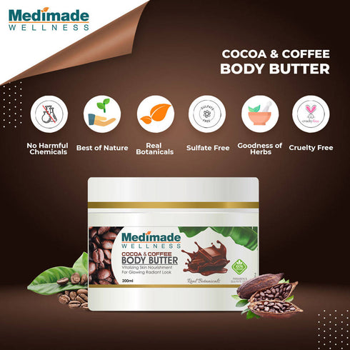 Medimade Wellness Cocoa & Coffee Body Butter