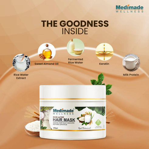 Medimade Wellness Rice Water Hair Mask