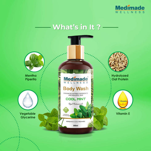 Medimade Wellness Cool Mint Body Wash