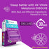 HK Vitals Disolve Melatonin Strips Mint Lemon Flavour
