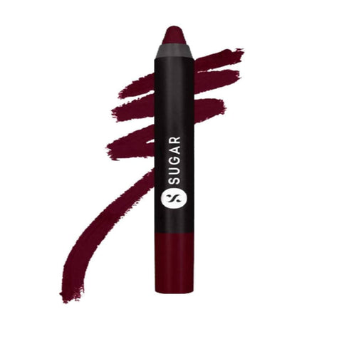 Sugar Matte As Hell Crayon Lipstick Rachel Berry | Deep Berry