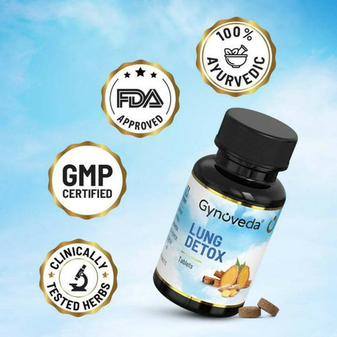 Gynoveda Lung Detox Tablets