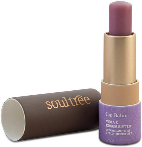 Soultree Hand And Foot Cream, Viola And Kokum Butter Lip Balm & Apricot Moisturiser Set