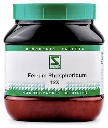 Dr Willmar Schwabe India Ferrum Phosphoricum Biochemic Tablet 12X