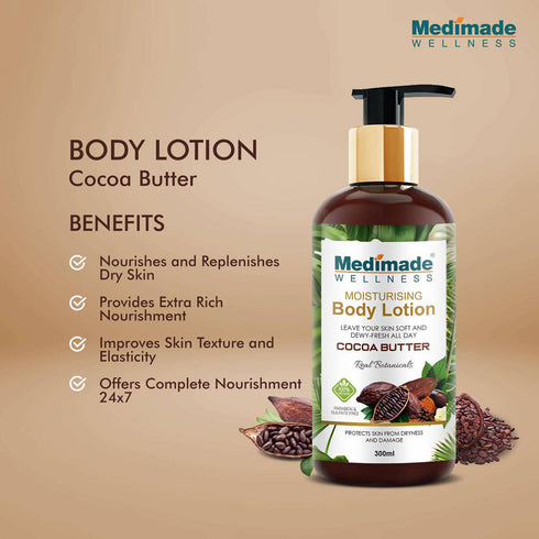 Medimade Wellness Cocoa Butter Moisturising Body Lotion