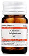 Dr Willmar Schwabe India Chininum Sulphuricum Trituration Tablet 6X