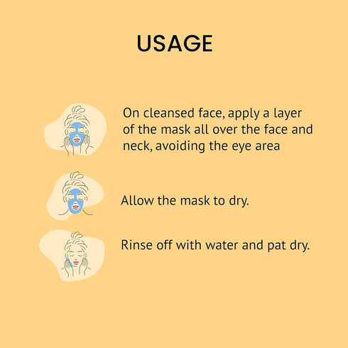 Alps Goodness Ubtan and Alpha Arbutin Radiance Clay Face Mask