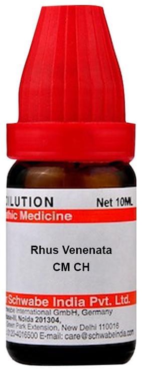 Dr Willmar Schwabe India Rhus Venenata Dilution CM CH