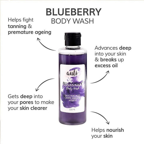 Auli Blueberry Body Wash