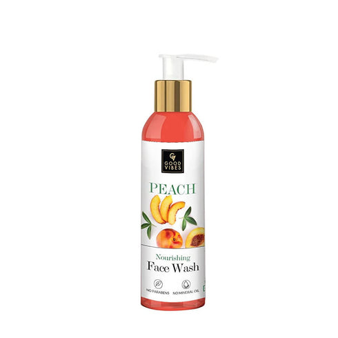 Good Vibes Nourishing Peach Face Wash 120ml