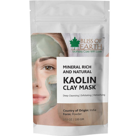 Bliss of Earth Mineral Rich And Natural Kaolin Clay Mask