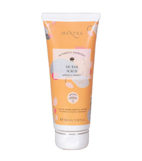 Mantra Herbal Apricot And Walnut De-Tan Scrub
