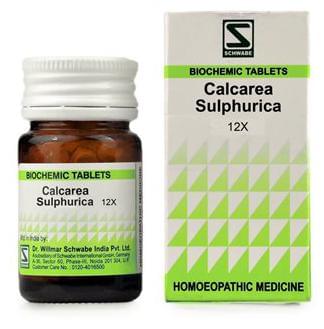 Dr Willmar Schwabe India Calcarea Sulphurica Biochemic Tablet 12X