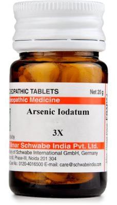 Dr Willmar Schwabe India Arsenic Iodatum Trituration Tablet 3X