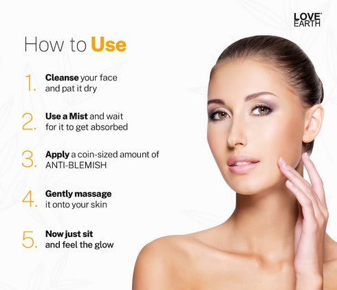 Love Earth Anti Blemish and Pigmentation Cream