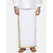 Ramraj Cotton Genxt M144 1|2 Inch Border Dhoti