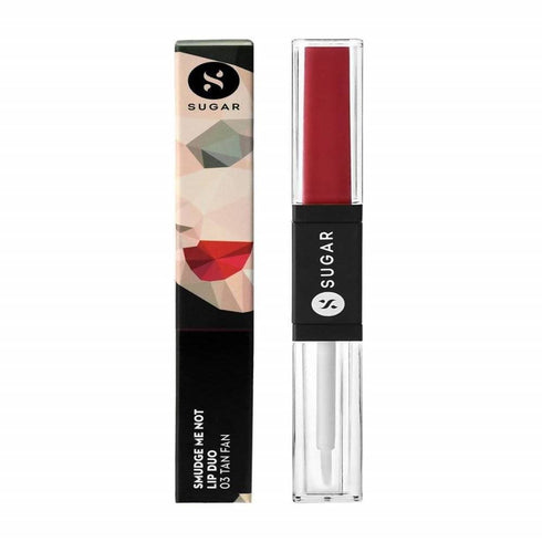 Sugar Smudge Me Not Lip Duo Tan Fan | Nude Mauve