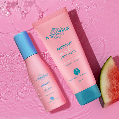 Aqualogica Radiance+ Cleanse and Hydrate Combo