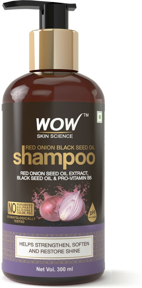 WOW Skin Science Red Onion Black Seed Shampoo & Conditioner Duo