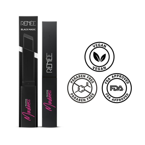 Renee Madness PH Stick 3gm | Black Lipstick Pink Pay Off