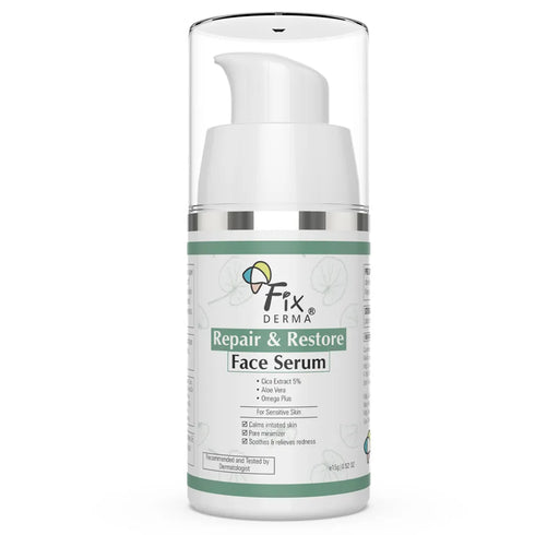 Fixderma Skincare Repair And Restore Face Serum For Sensitive Skin