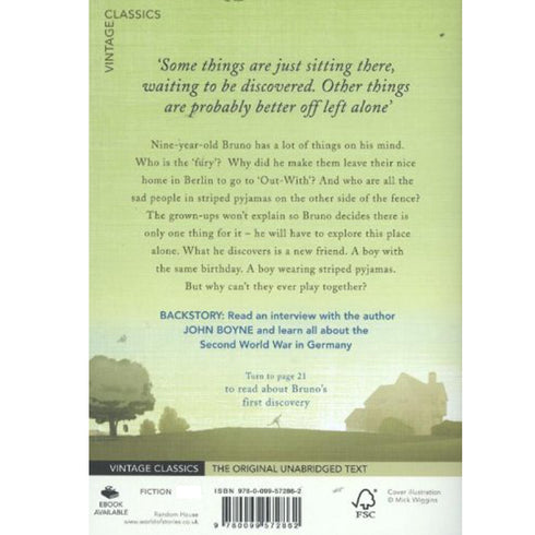 The Boy In The Striped Pyjamas Vintage Childrens Classics