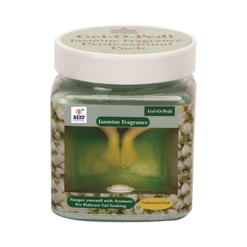 Rexo Gel-O-Pedi Professional Pack Jasmine,jar of 200 gm Gel