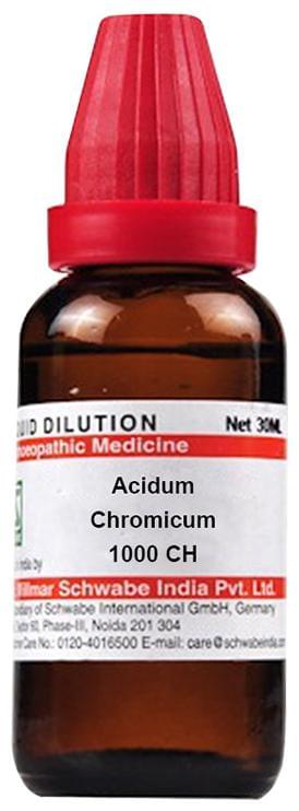 Dr Willmar Schwabe India Acidum Chromicum Dilution 1000 CH