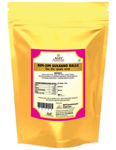 Baps Amrut Rim Zim Gulkand